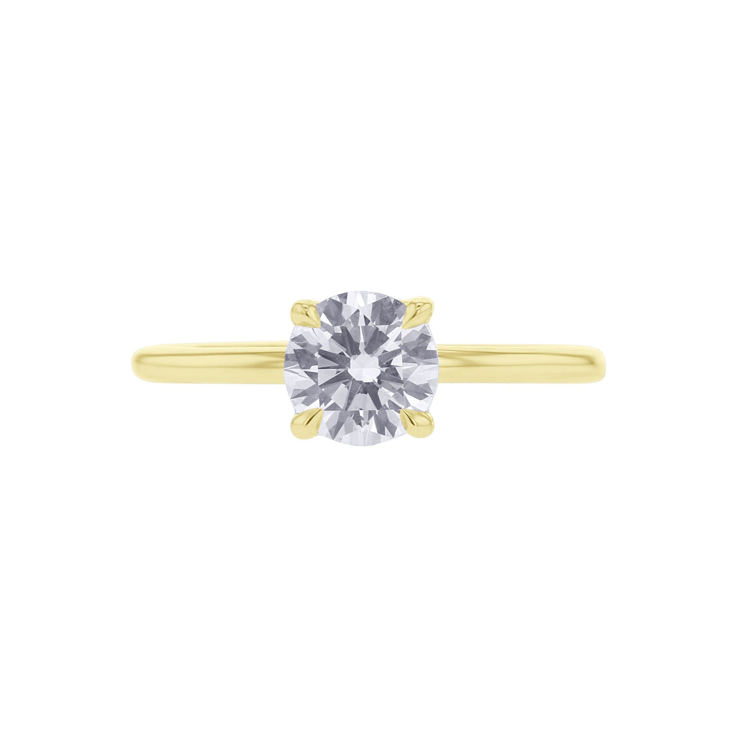 Ember Round Ready for Love Diamond Engagement Ring 1ct