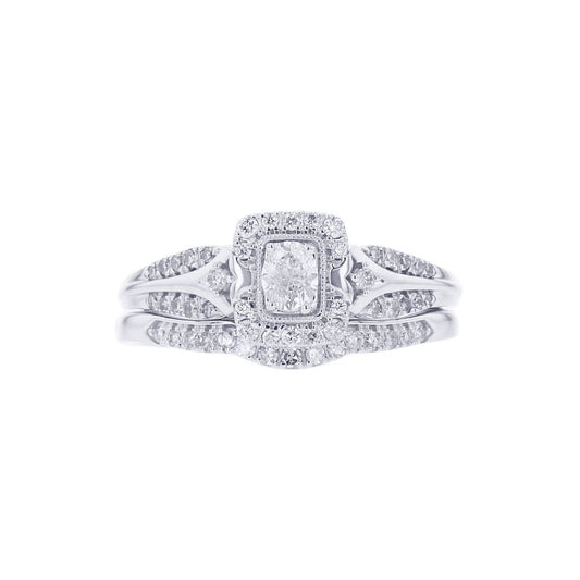 Oakley Ready for Love Diamond Bridal Set