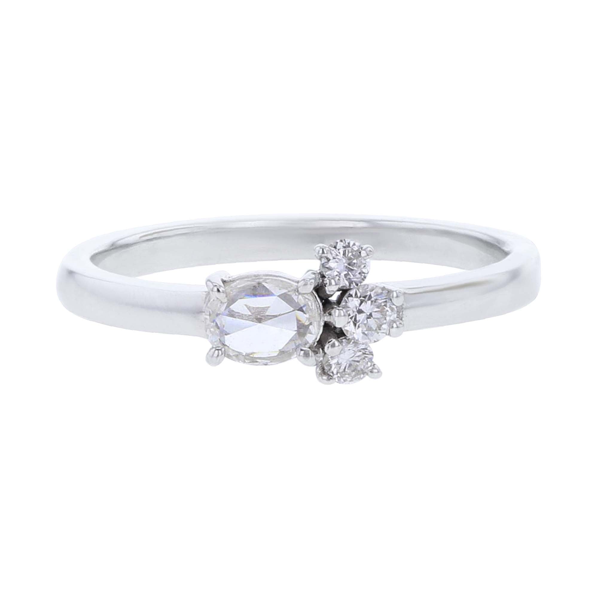 Tamara Rose Cut Ready for Love Diamond Engagement Ring