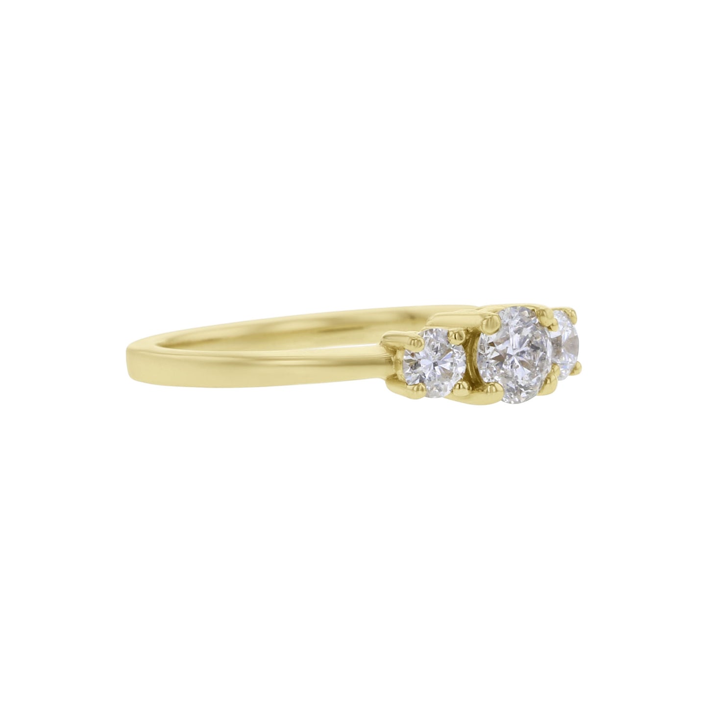 Dolores Three Stone Ready for Love Diamond Engagement Ring