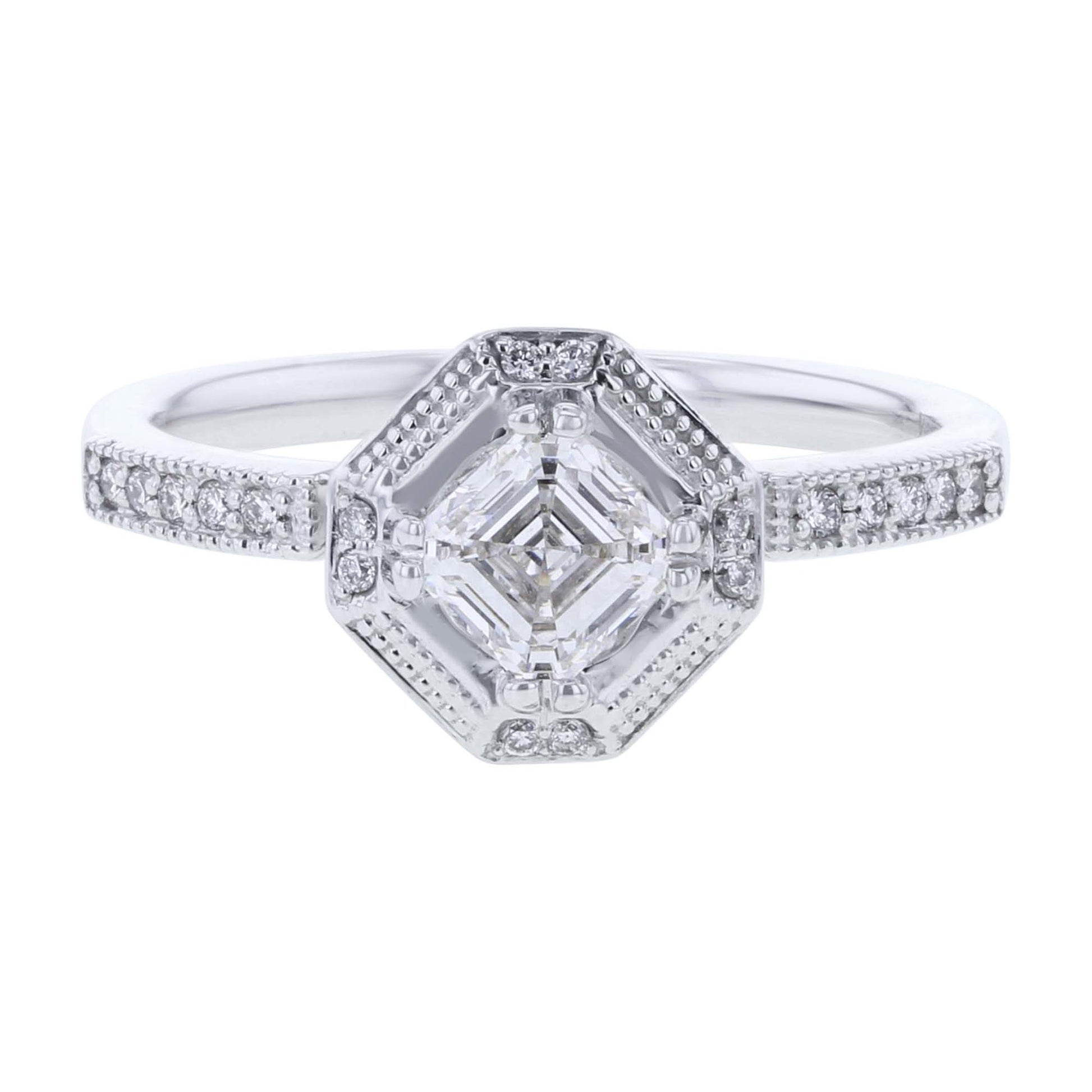 Olenna Certified Ready for Love Diamond Engagement Ring
