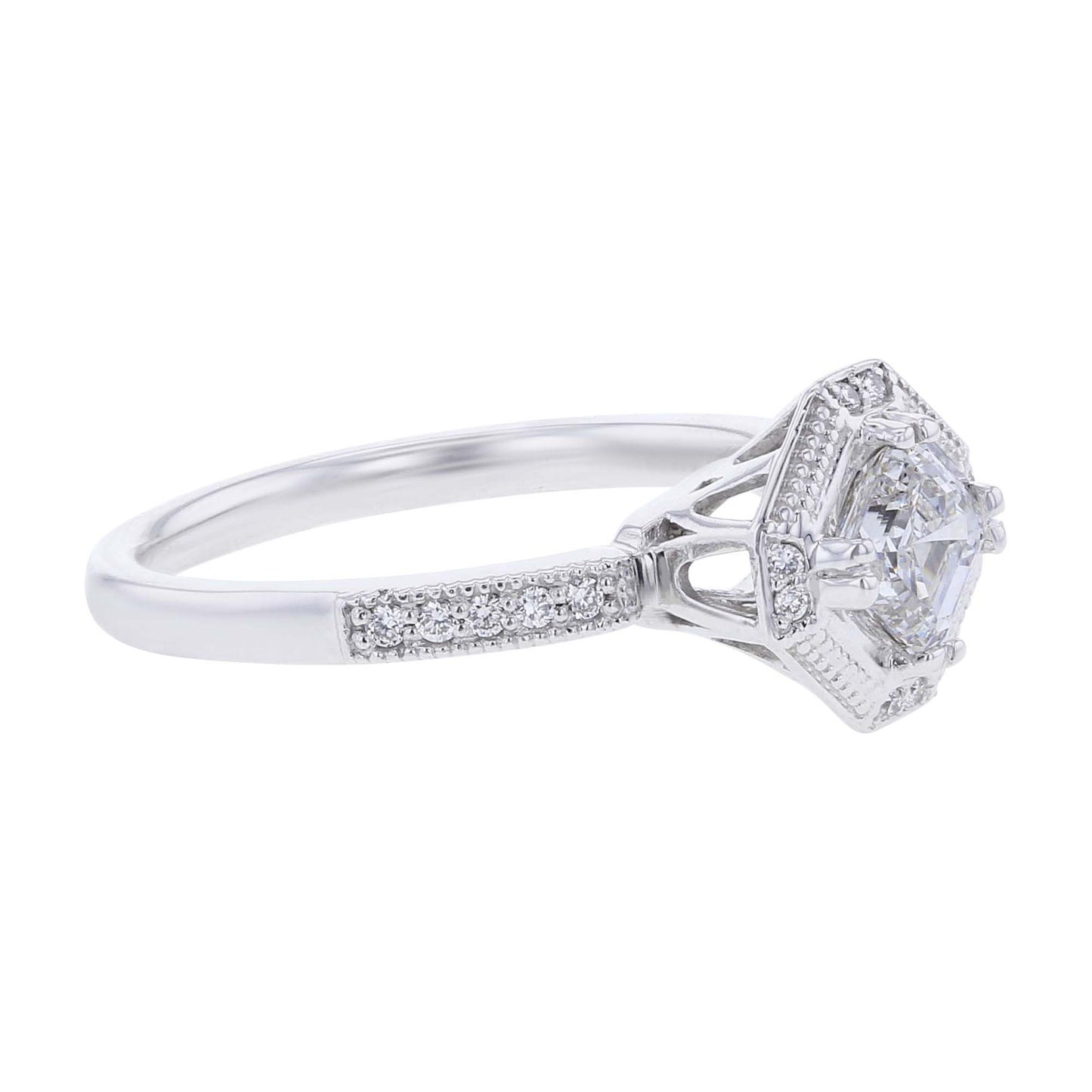 Olenna Certified Ready for Love Diamond Engagement Ring