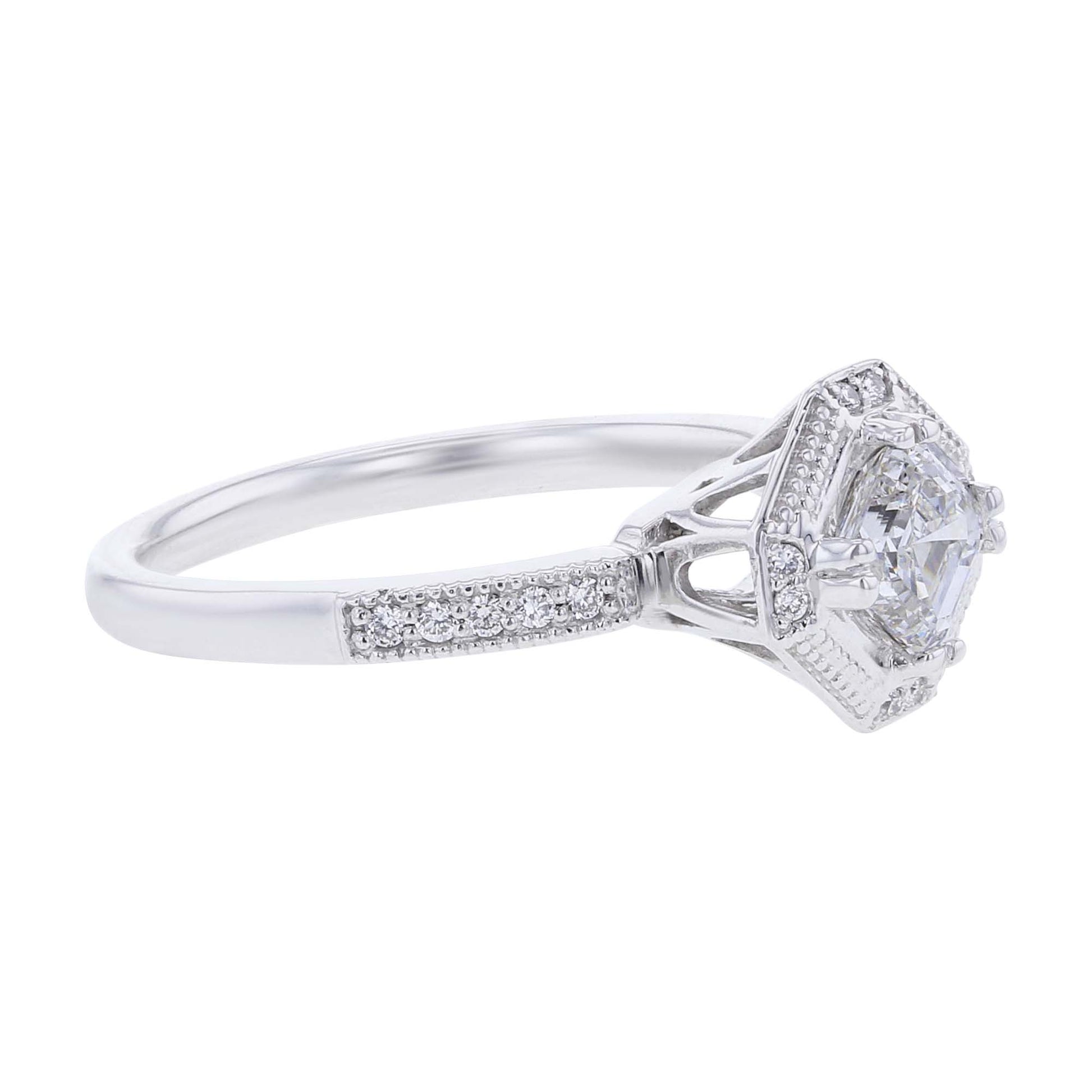 Olenna Certified Ready for Love Diamond Engagement Ring