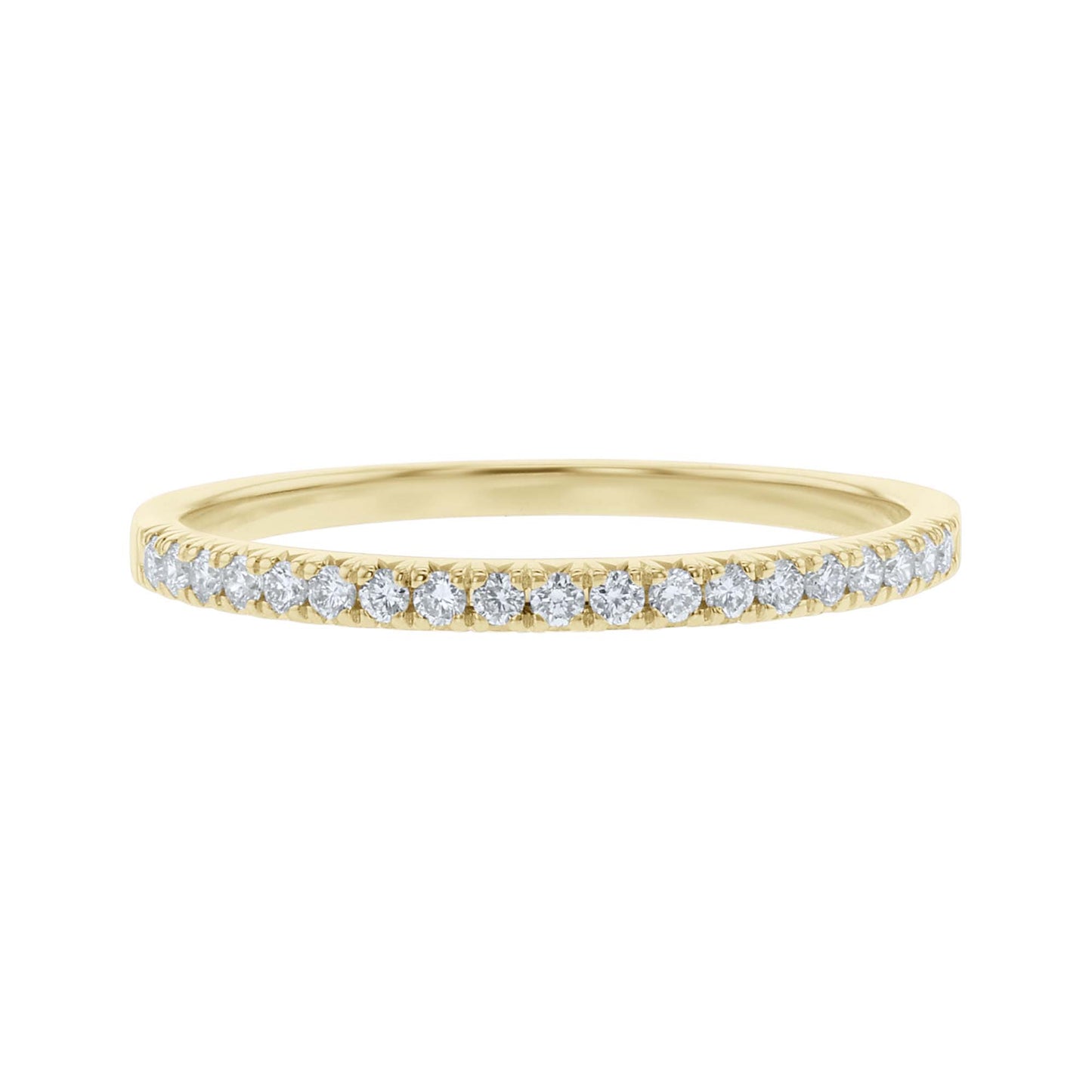Forever Fallon French Pave Diamond Wedding Ring