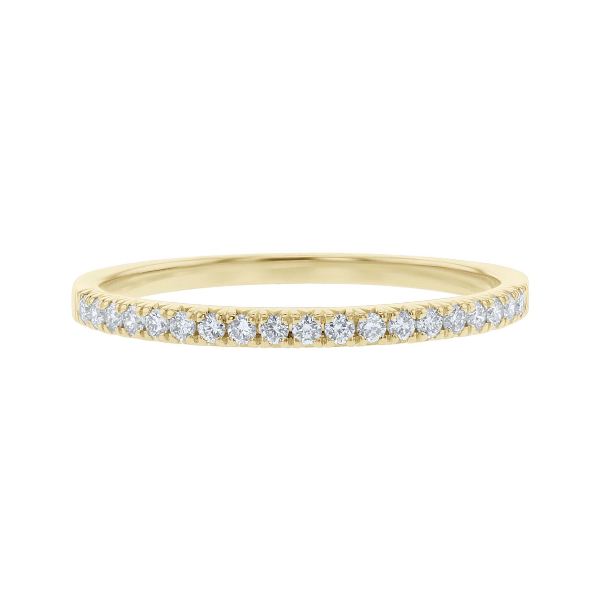 Forever Fallon French Pave Diamond Wedding Ring