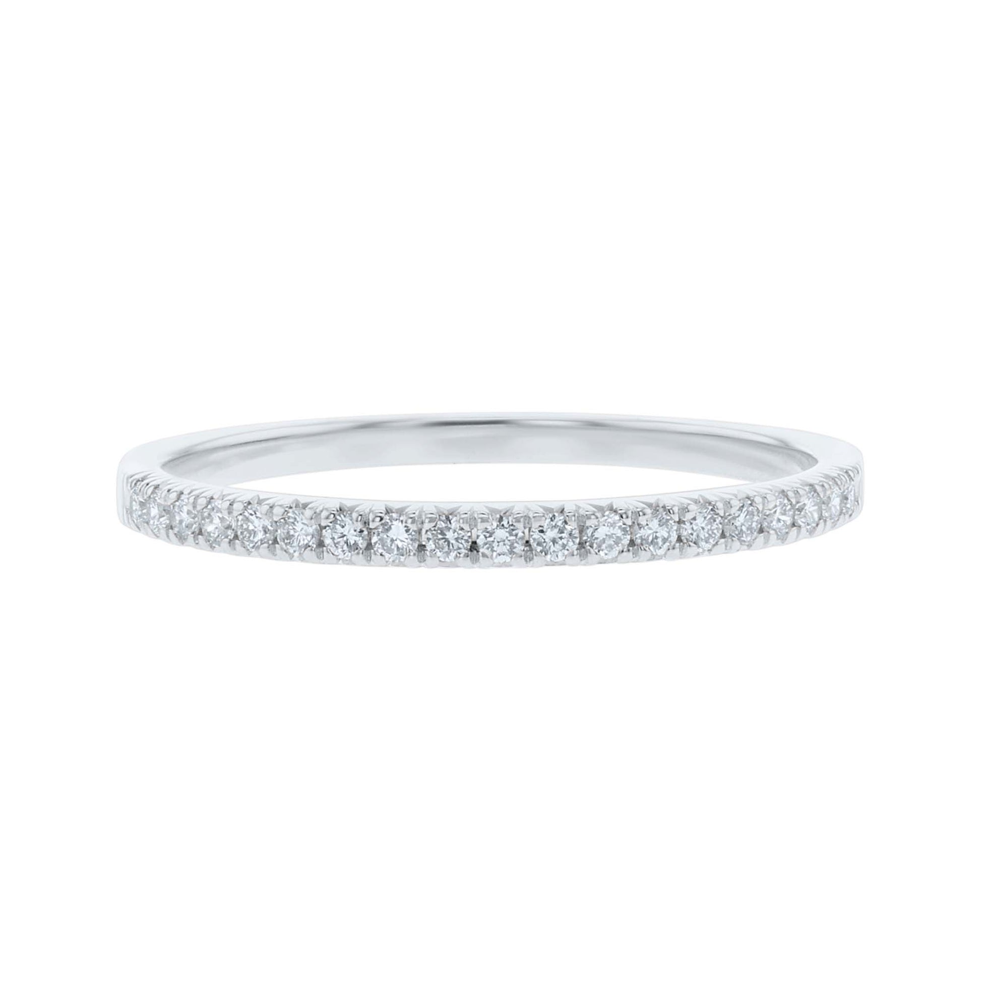 Forever Fallon French Pave Diamond Wedding Ring