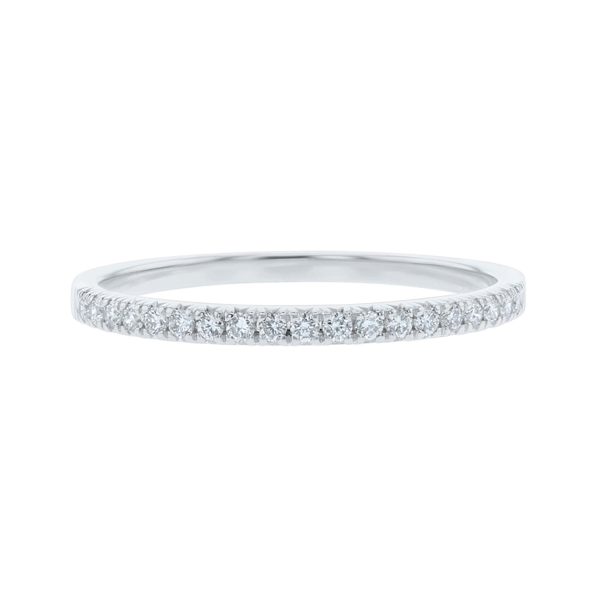 Forever Fallon French Pave Diamond Wedding Ring
