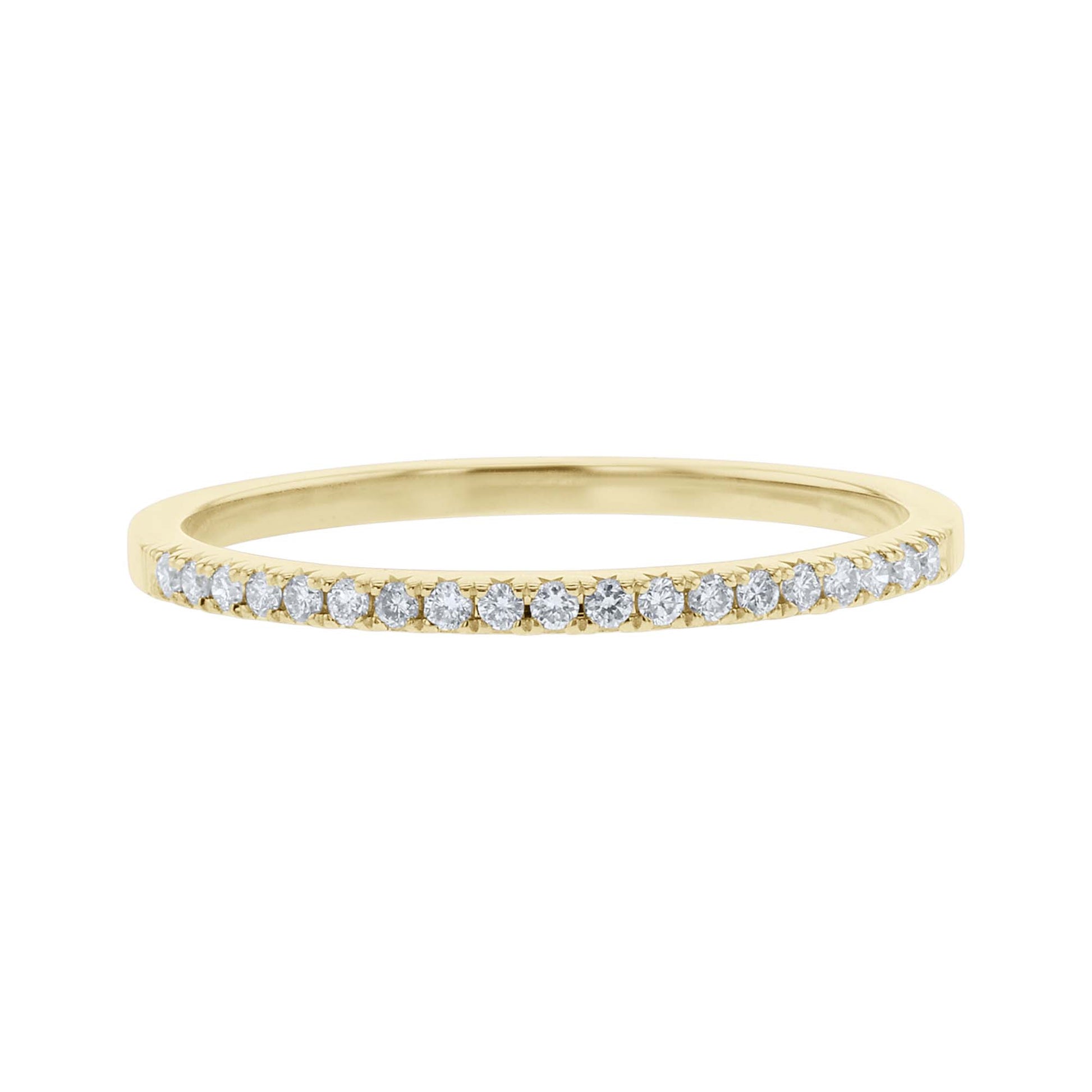 Forever Fallon French Pave Diamond Wedding Ring