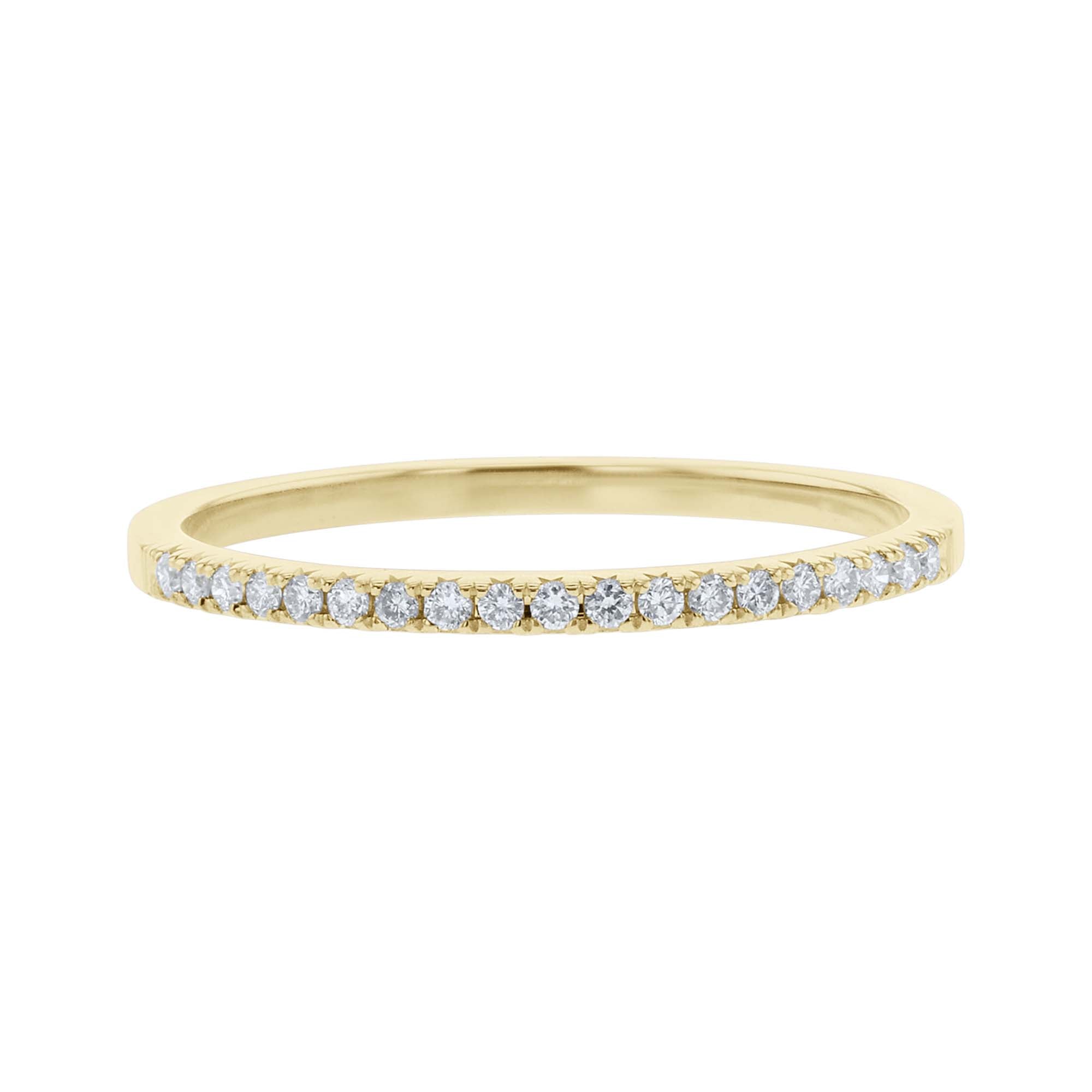 Forever Fallon French Pave Diamond Wedding Ring