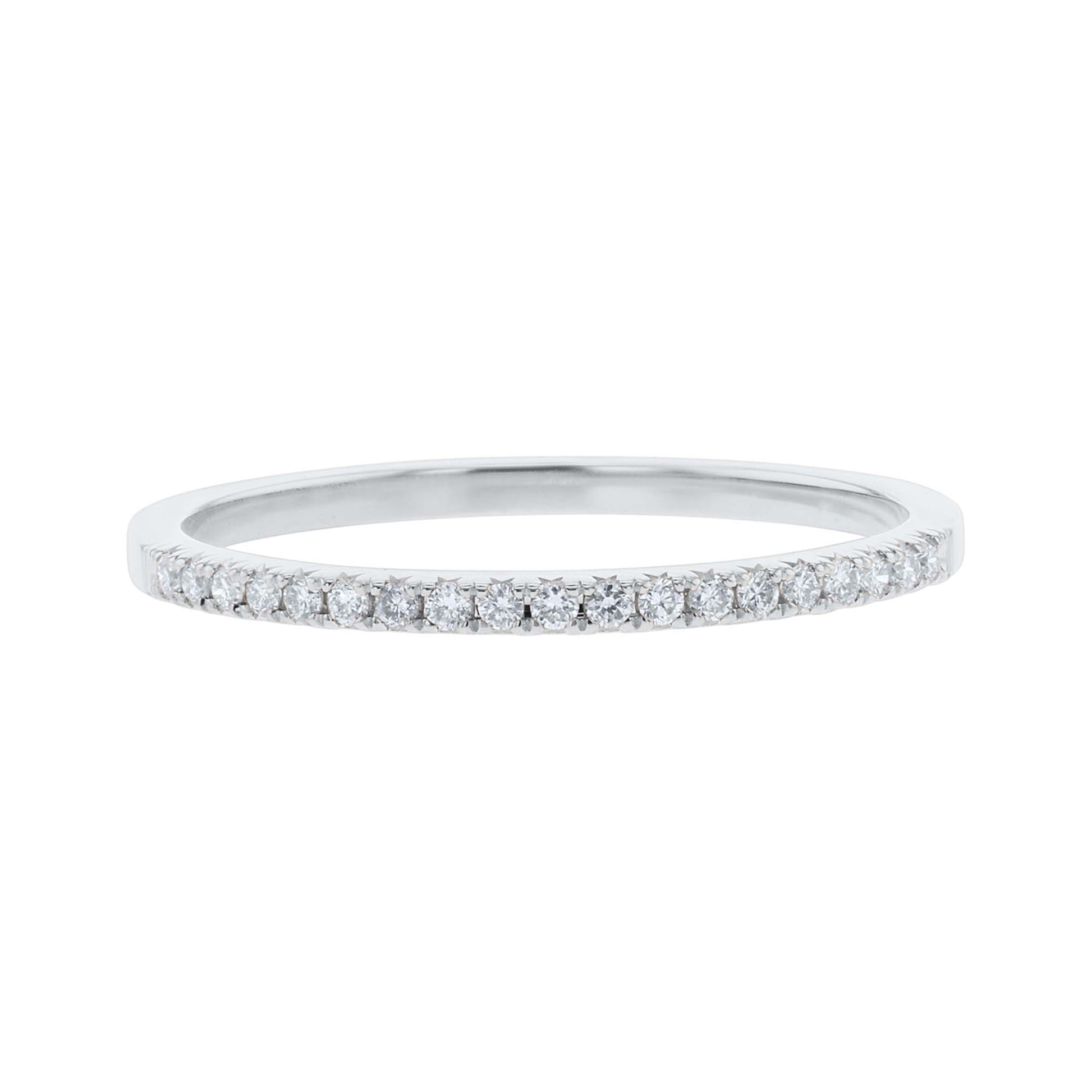Forever Fallon French Pave Diamond Wedding Ring