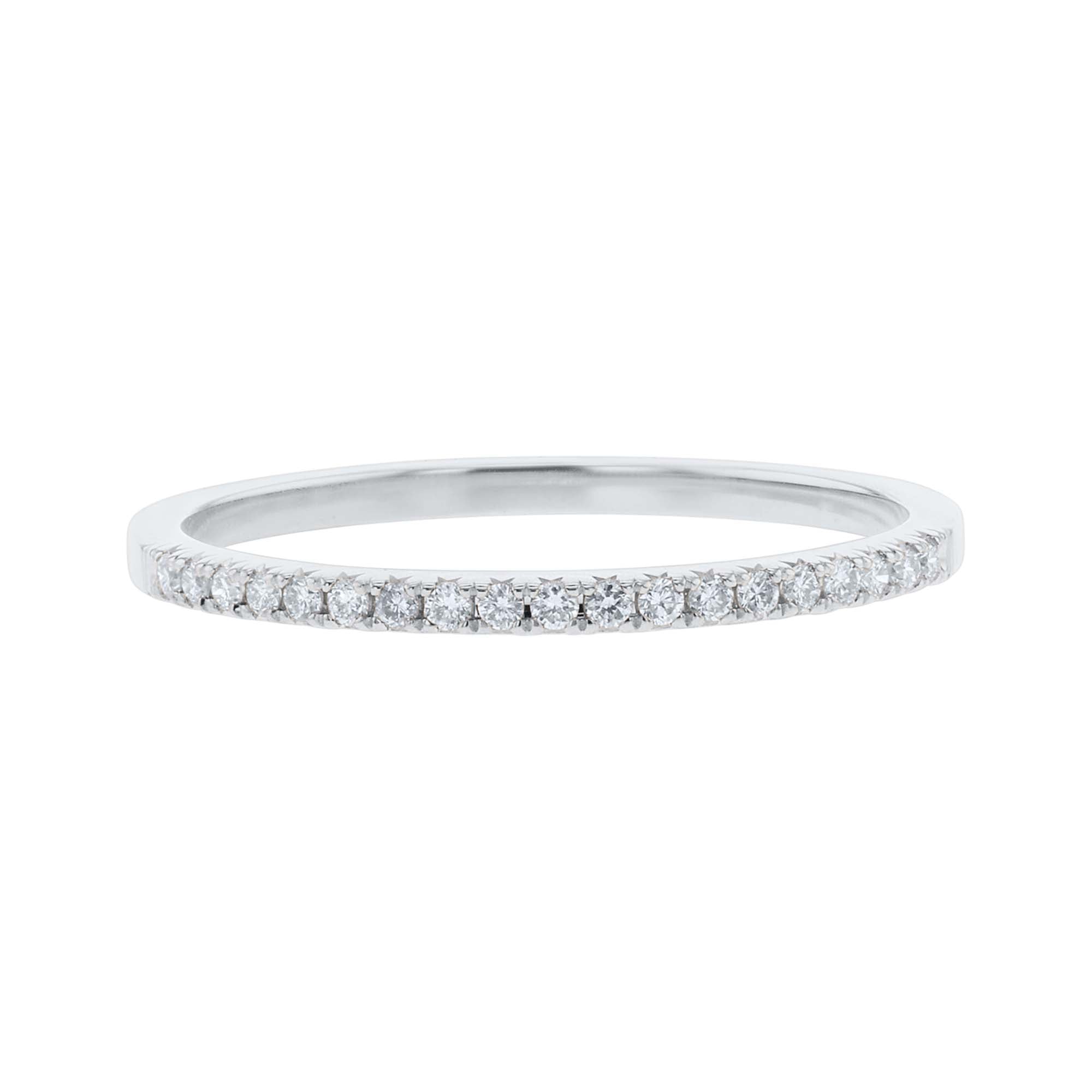 Forever Fallon French Pave Diamond Wedding Ring