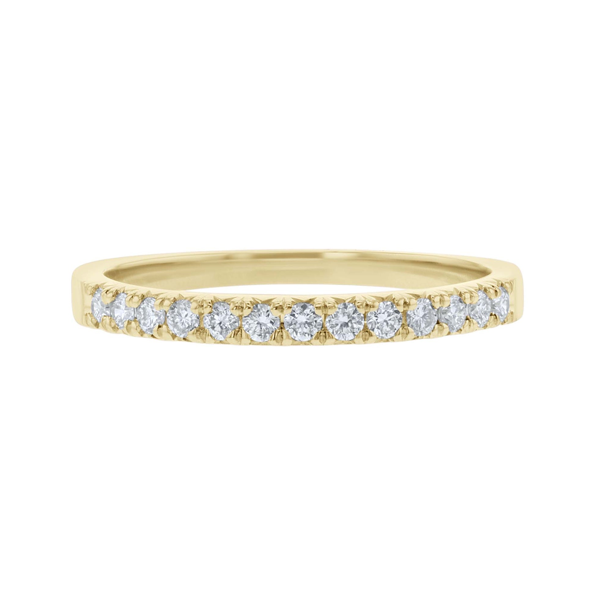 Forever Fallon French Pave Diamond Wedding Ring