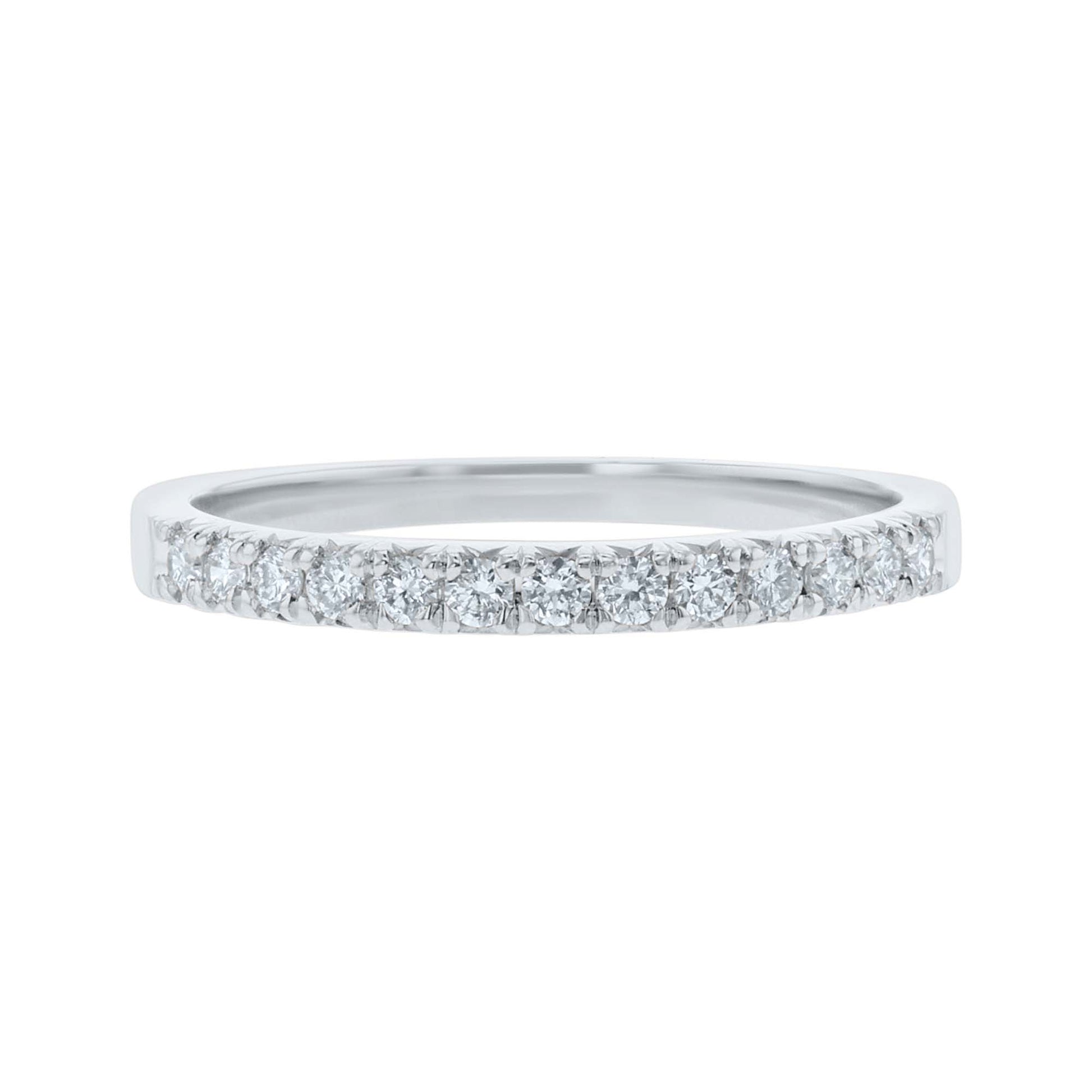 Forever Fallon French Pave Diamond Wedding Ring