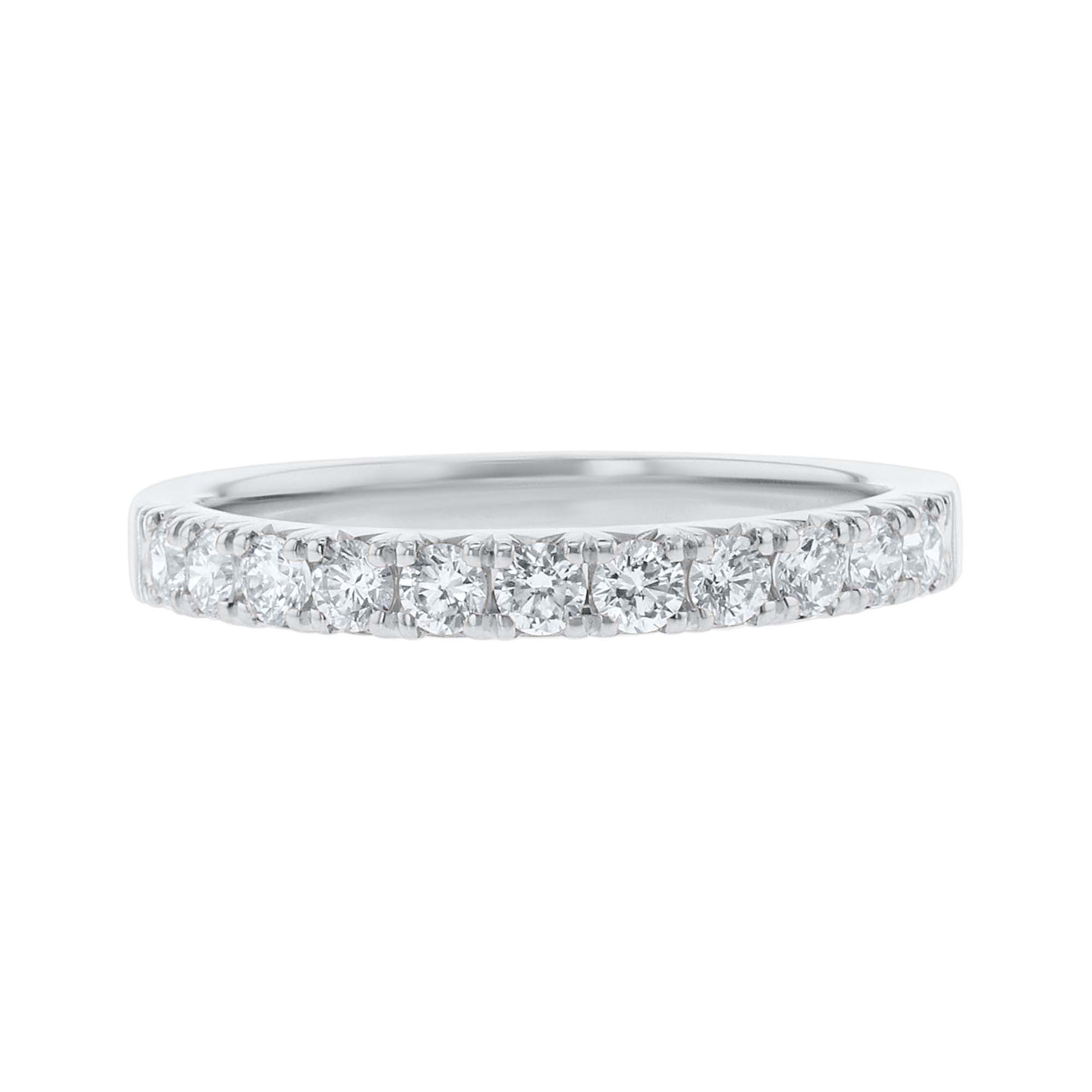Forever Fallon French Pave Diamond Wedding Ring