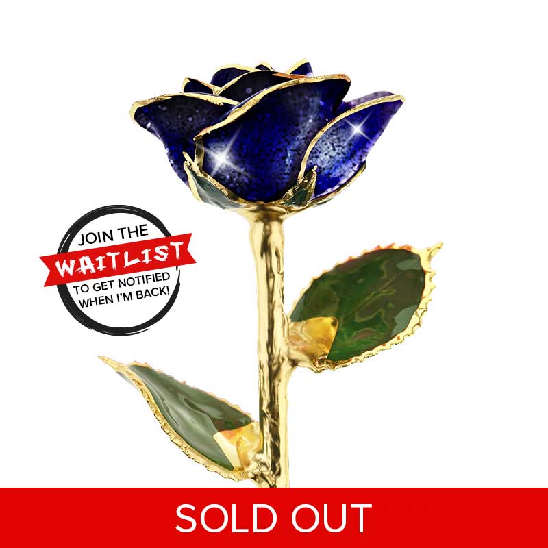 Twinkle Twinkle 24kt Gold Dipped Rose