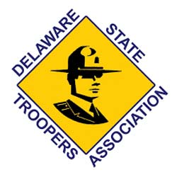 Delaware State Troopers Association logo.