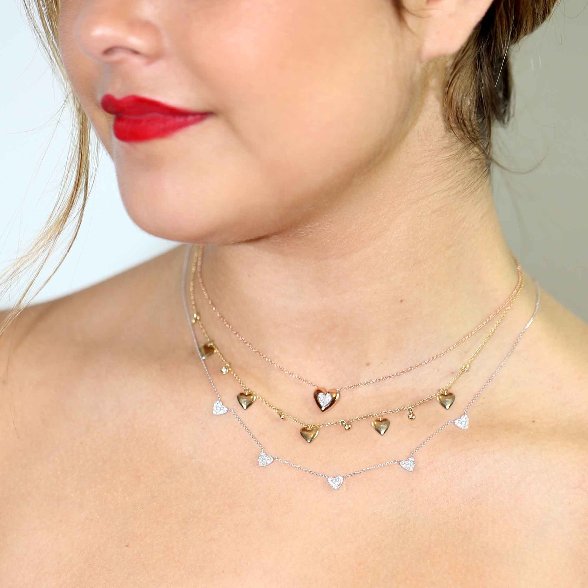 Love Bubble Diamond Choker Necklace