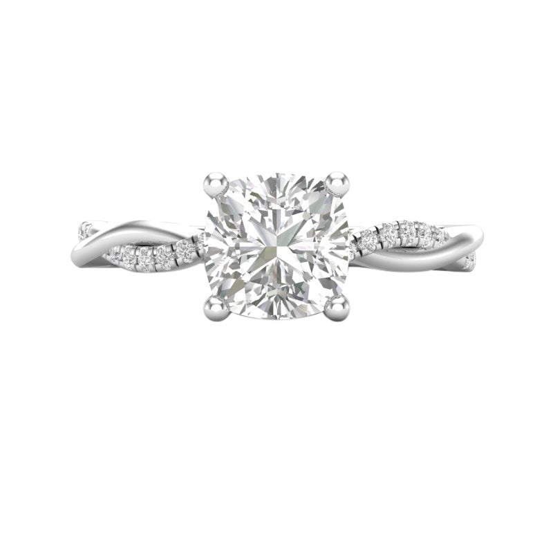 Natalie Build Your Own Earth Born Diamond Engagement Ring 1/5ct