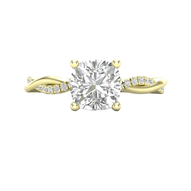 Natalie Build Your Own Earth Born Diamond Engagement Ring 1/5ct