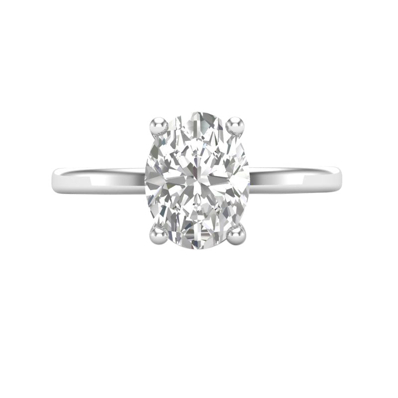 Melina Build Your Own Earth Born Diamond Engagement Ring 1/15ct