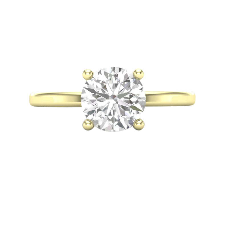 Melina Build Your Own Earth Born Diamond Engagement Ring 1/15ct