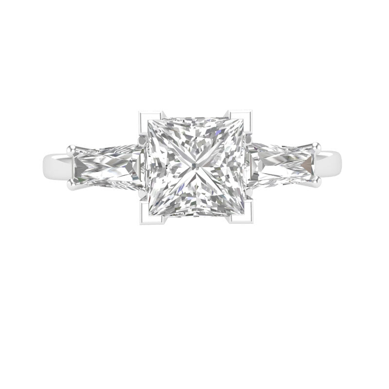 Maxine Build Your Own Earth Born Diamond Engagement Ring 5/8ct