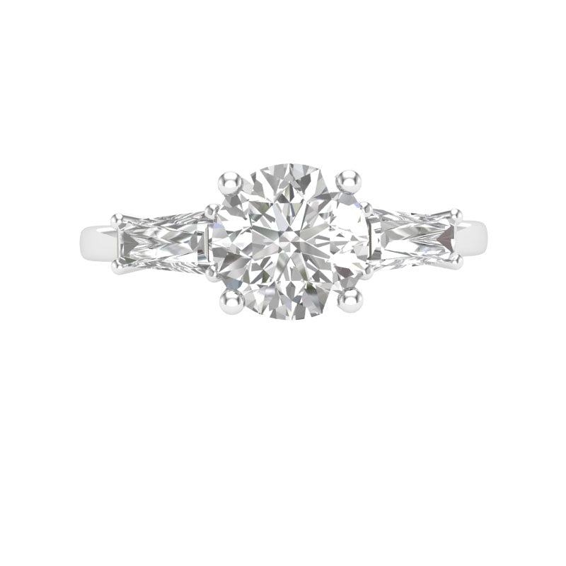 Maxine Build Your Own Earth Born Diamond Engagement Ring 5/8ct