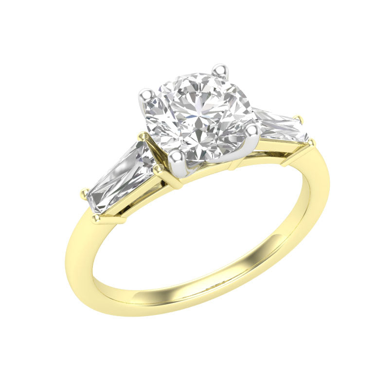 Maxine Build Your Own Earth Born Diamond Engagement Ring 5/8ct