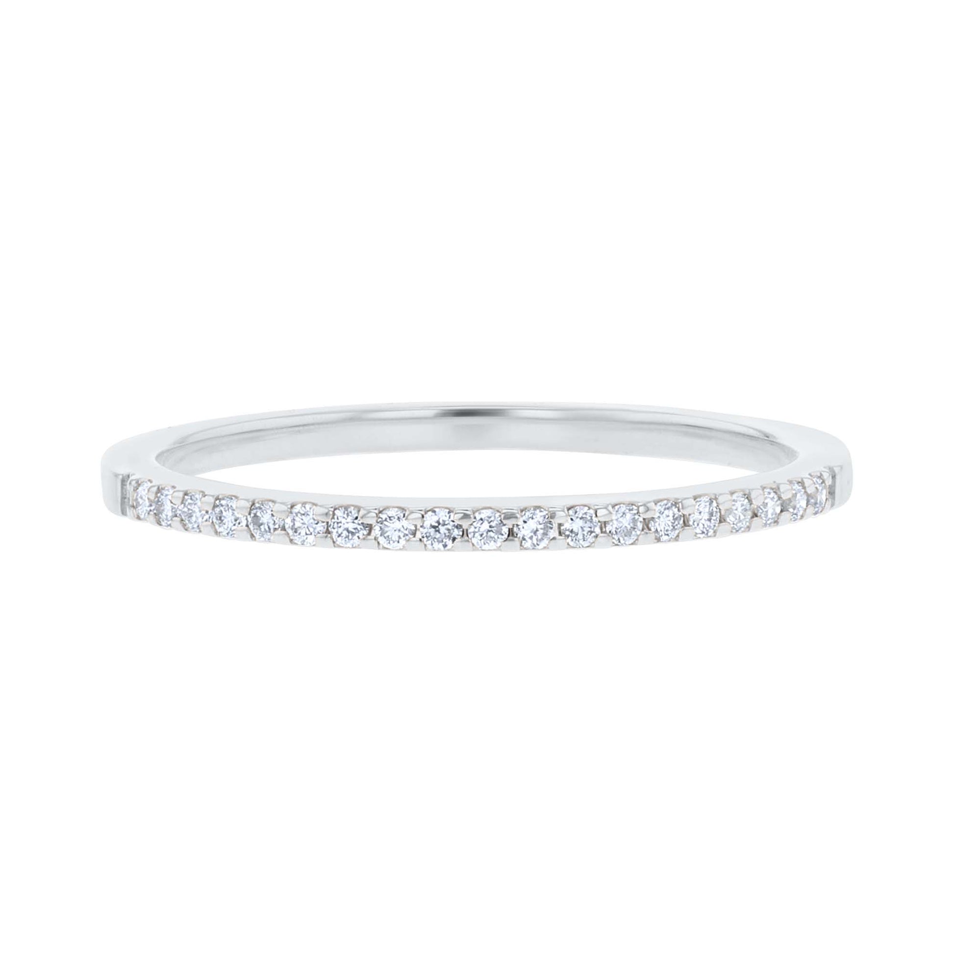 Forever Lottie Low Profile Diamond Wedding Ring