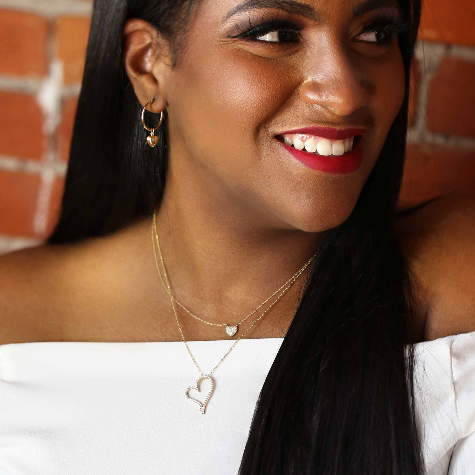 Bubble Heart Drop Earrings – Steven Singer Jewelers