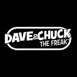 Dave and Chuck the freak logo