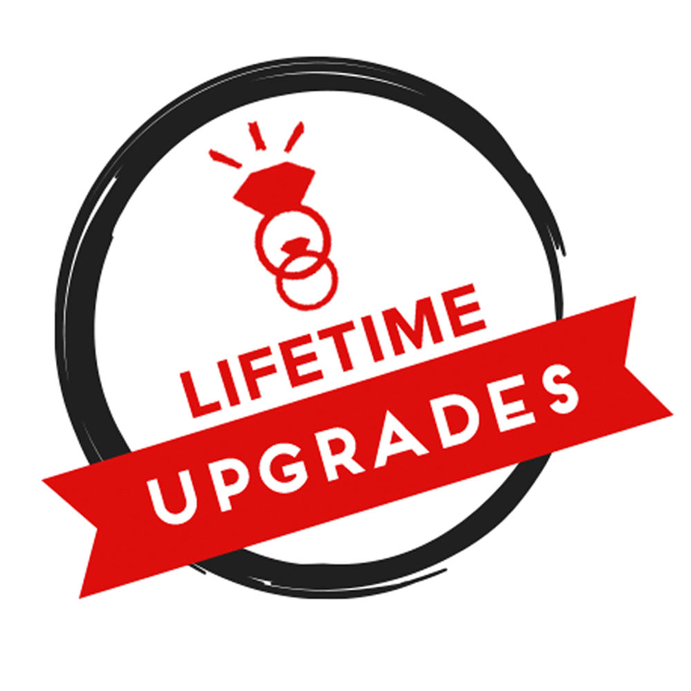 Free lifetime upgrades on all of Steven Singer's Diamond Studs.