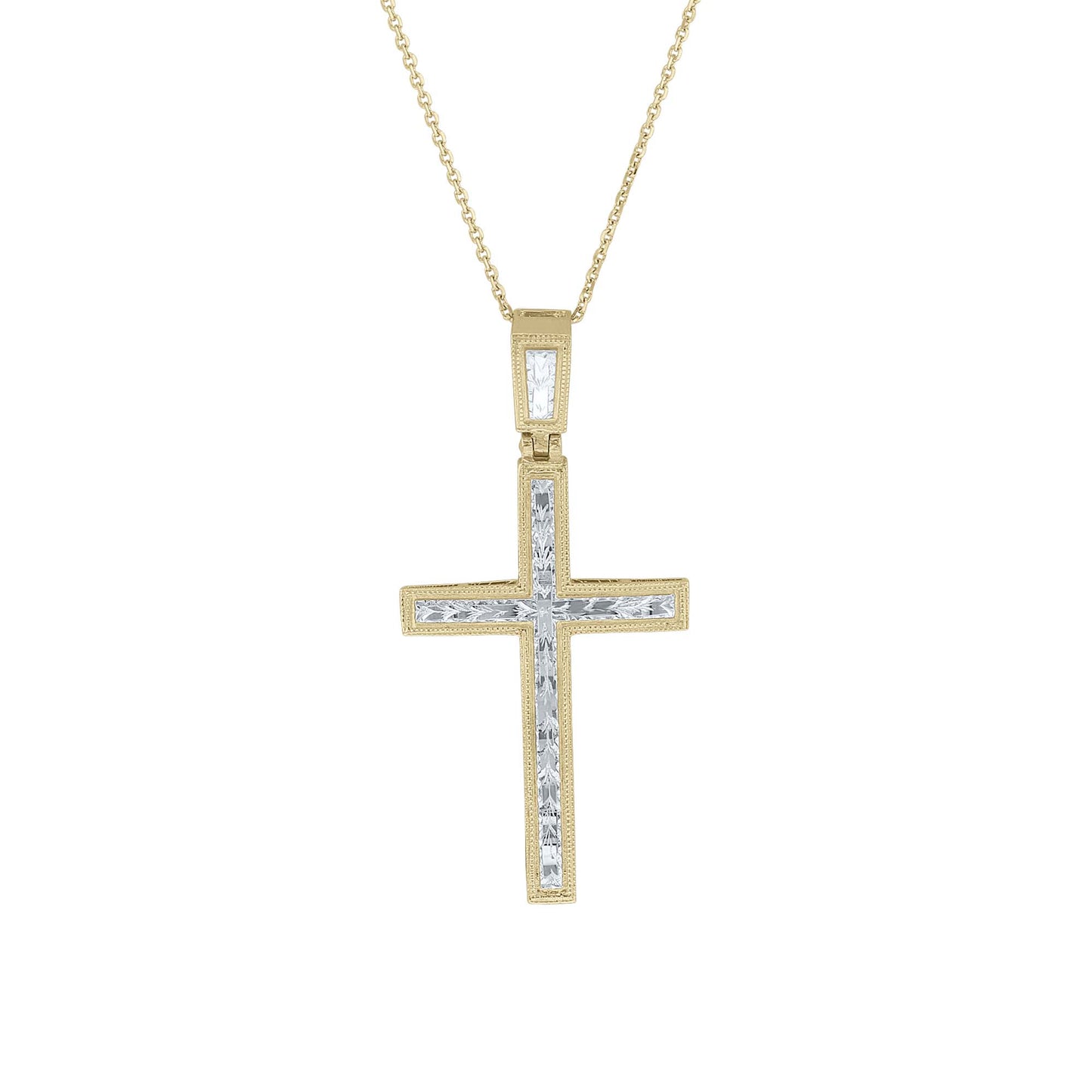 Assurance Gold Cross Necklace