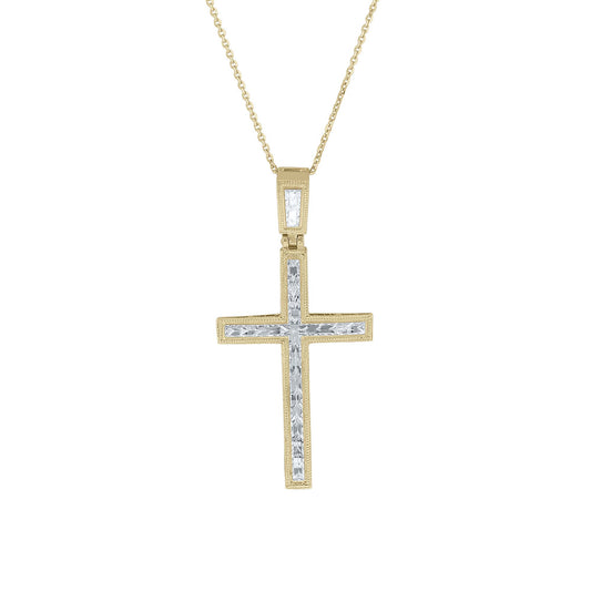 Assurance Gold Cross Necklace