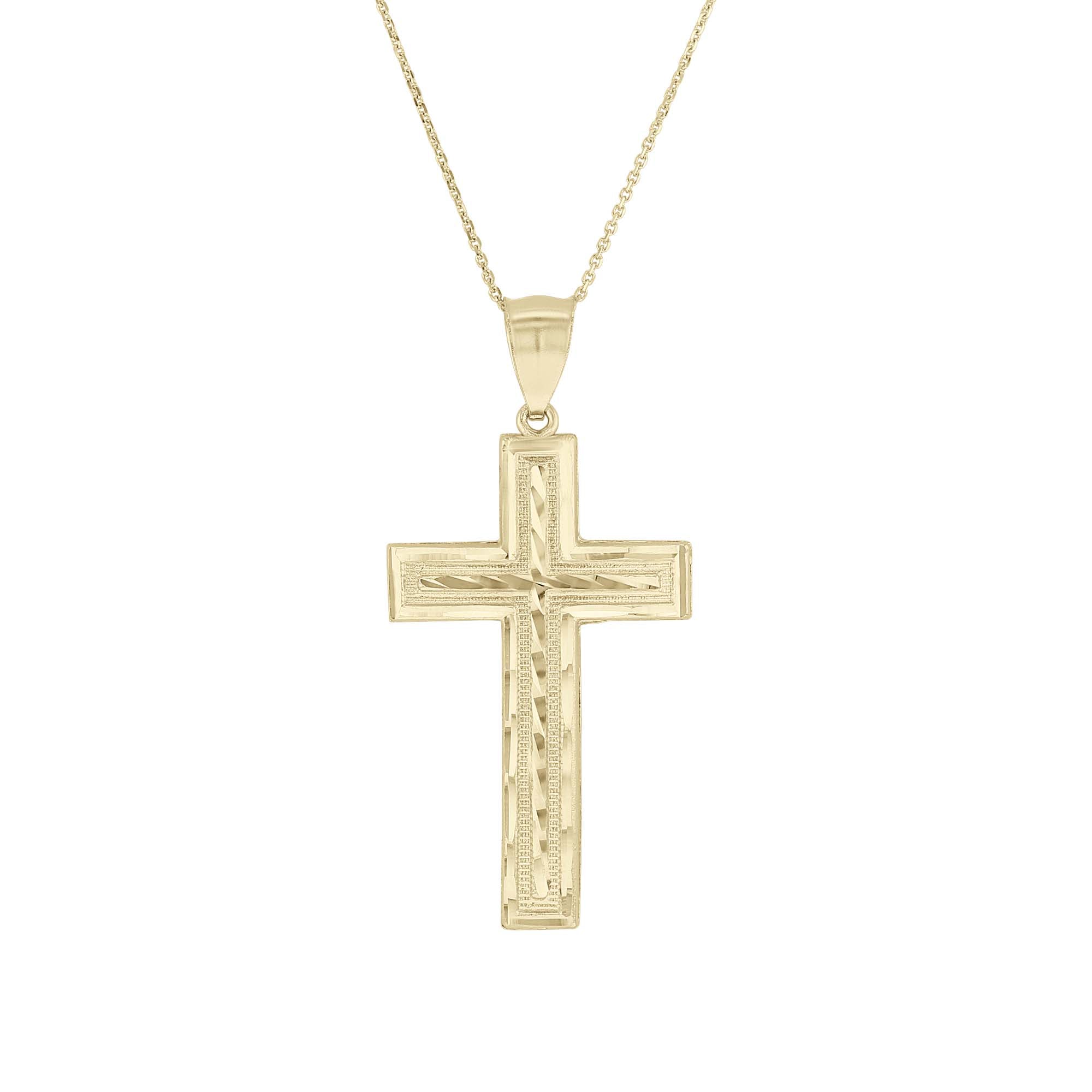Covenant Gold Cross Necklace
