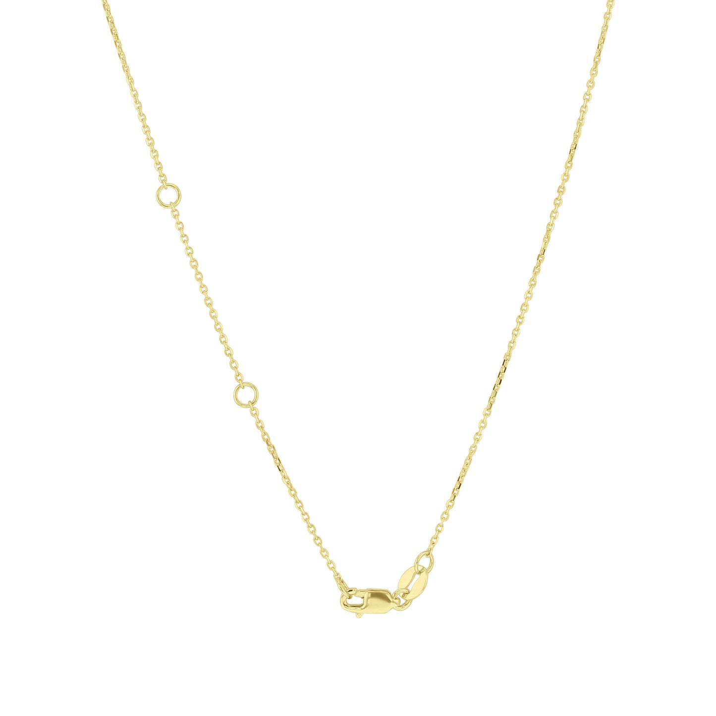 Petite Sacred Gold Cross Necklace