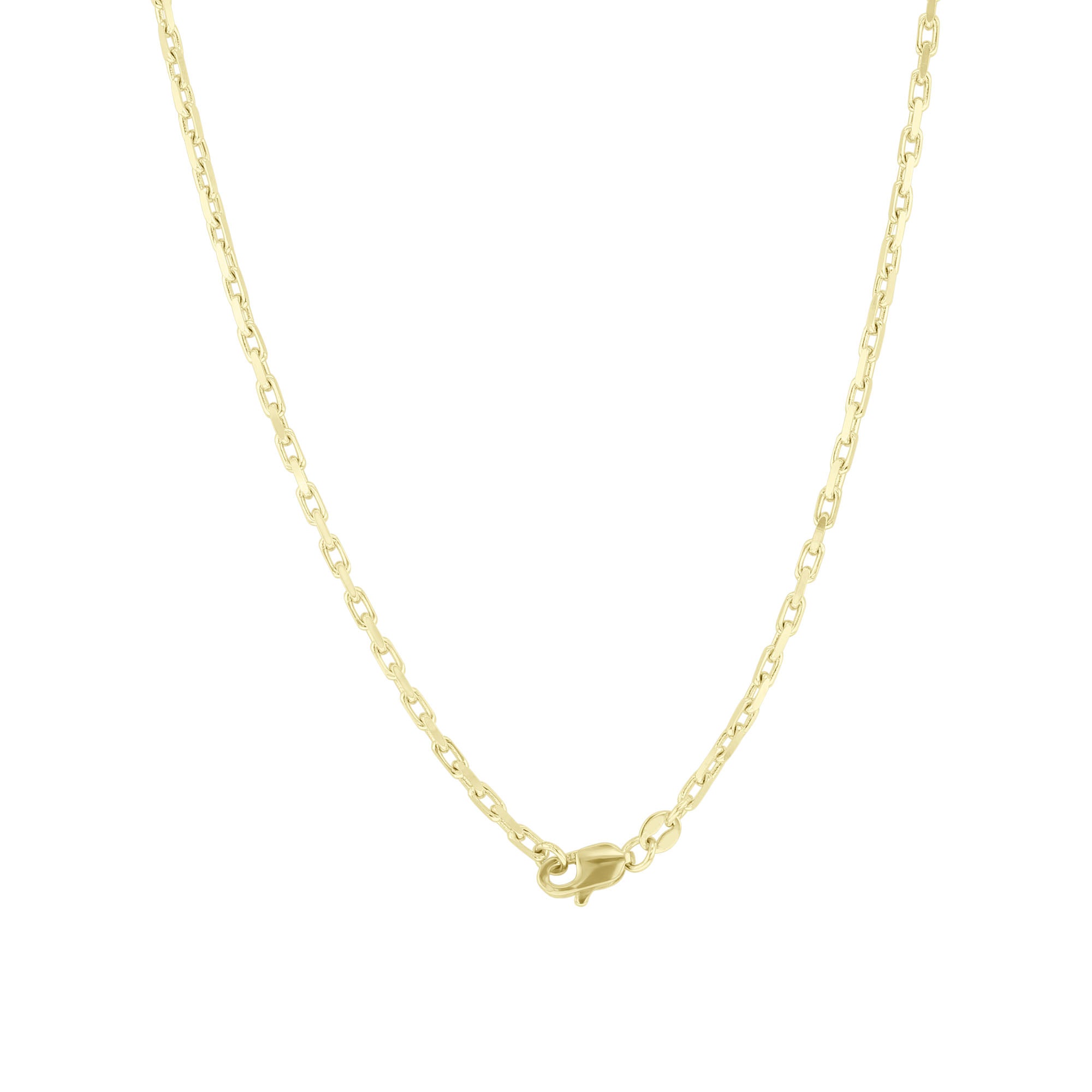 Viking Anchor Link Gold Chain Necklace 20“ – Steven Singer Jewelers