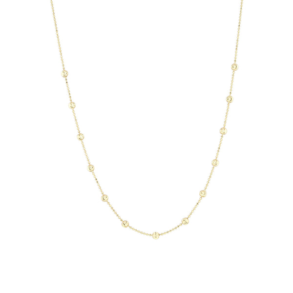 ネックレス・チョーカー [LAN ARCHIVE_official][1101] Clear Beaded Chain Necklace Amazon.com: VLIEGEN Colorful Beaded Initial Necklaces for