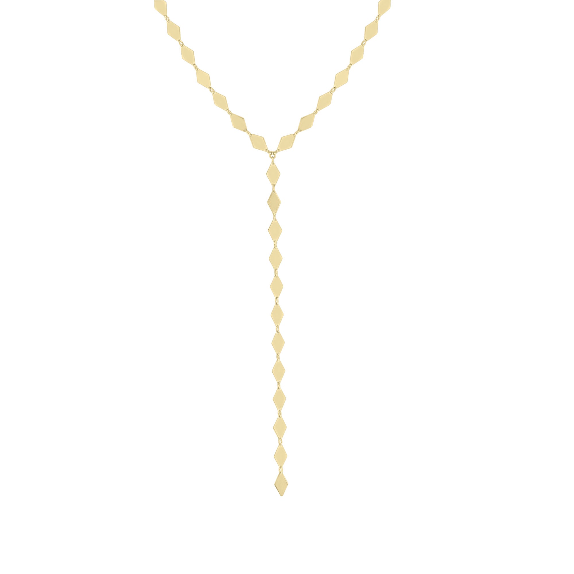 Amsterdam Gold Lariat Necklace – Steven Singer Jewelers