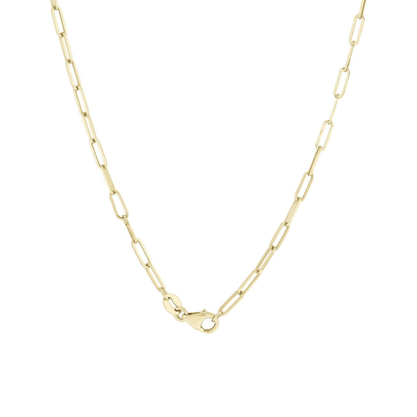 Paxton Paper Clip Gold Chain Necklace