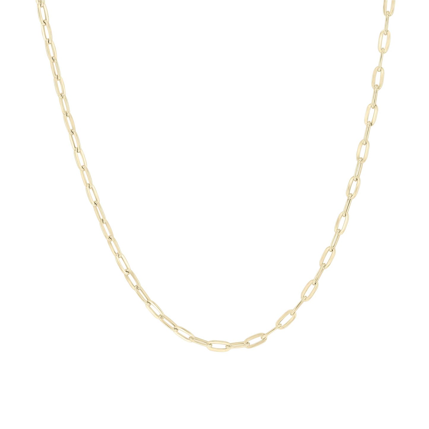 Phoebe Paper Clip Chain Necklace