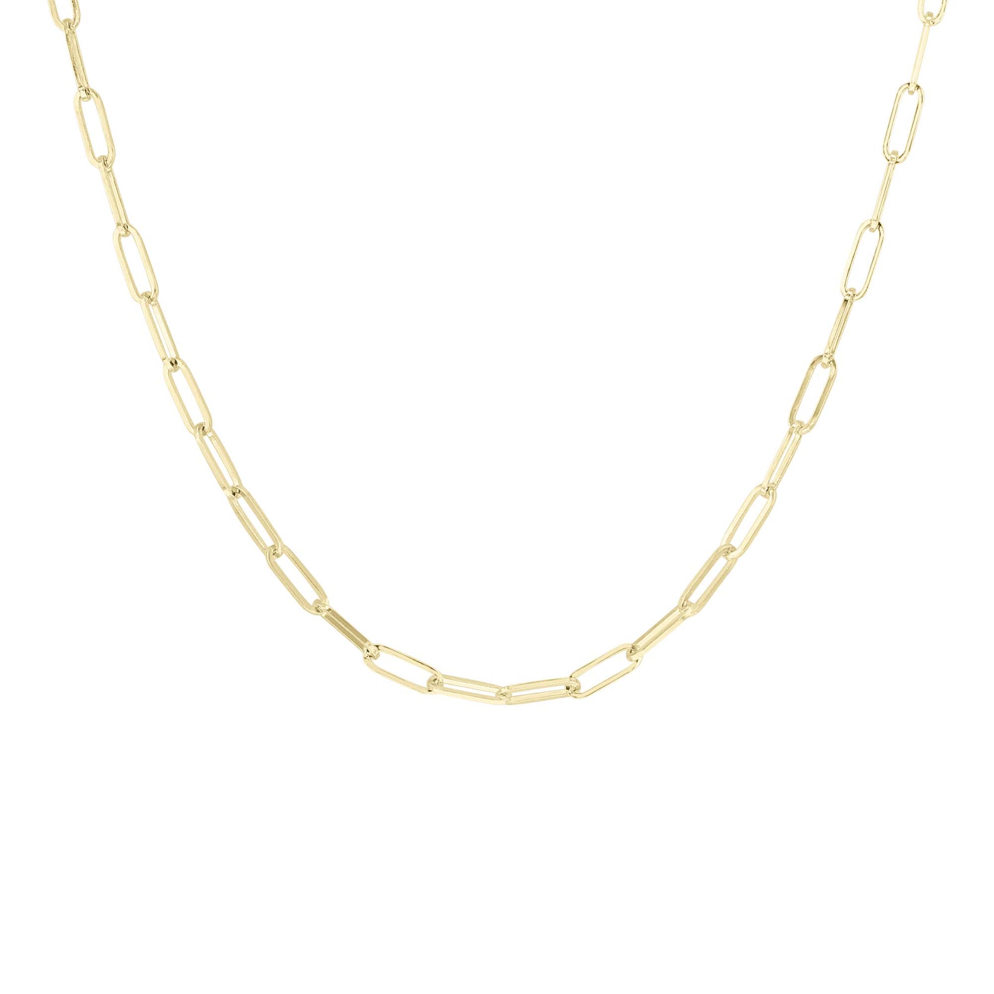 Paulette Paper Clip Chain Necklace