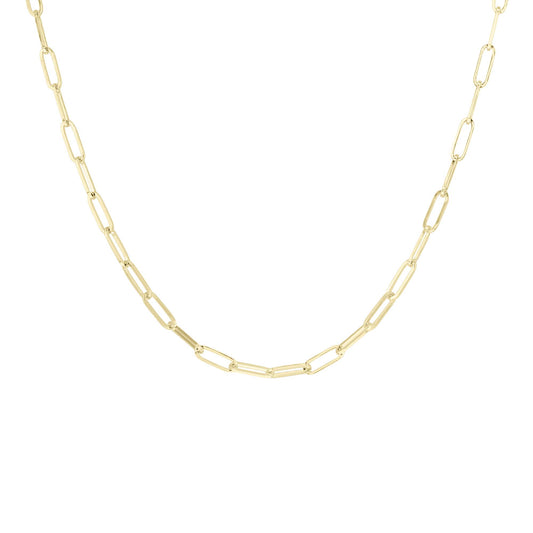 Paulette Paper Clip Chain Necklace