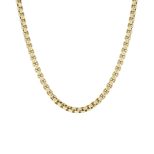 Wilson Stainless Steel Box Chain Necklace - 3.5mm
