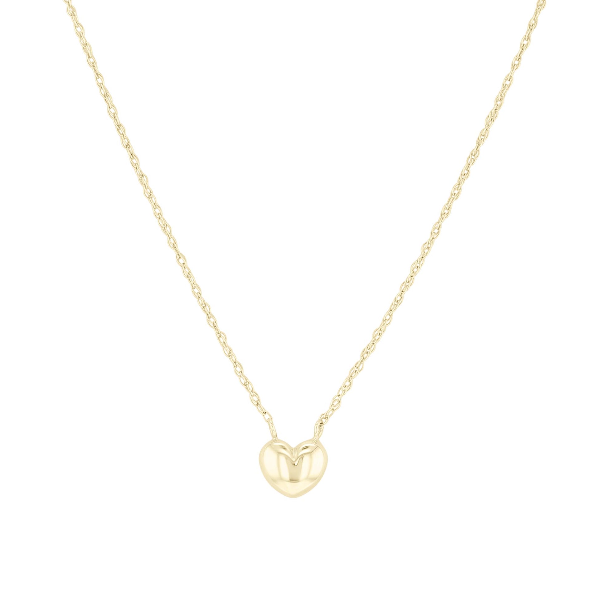 Maggie Mini Bubble Heart Necklace