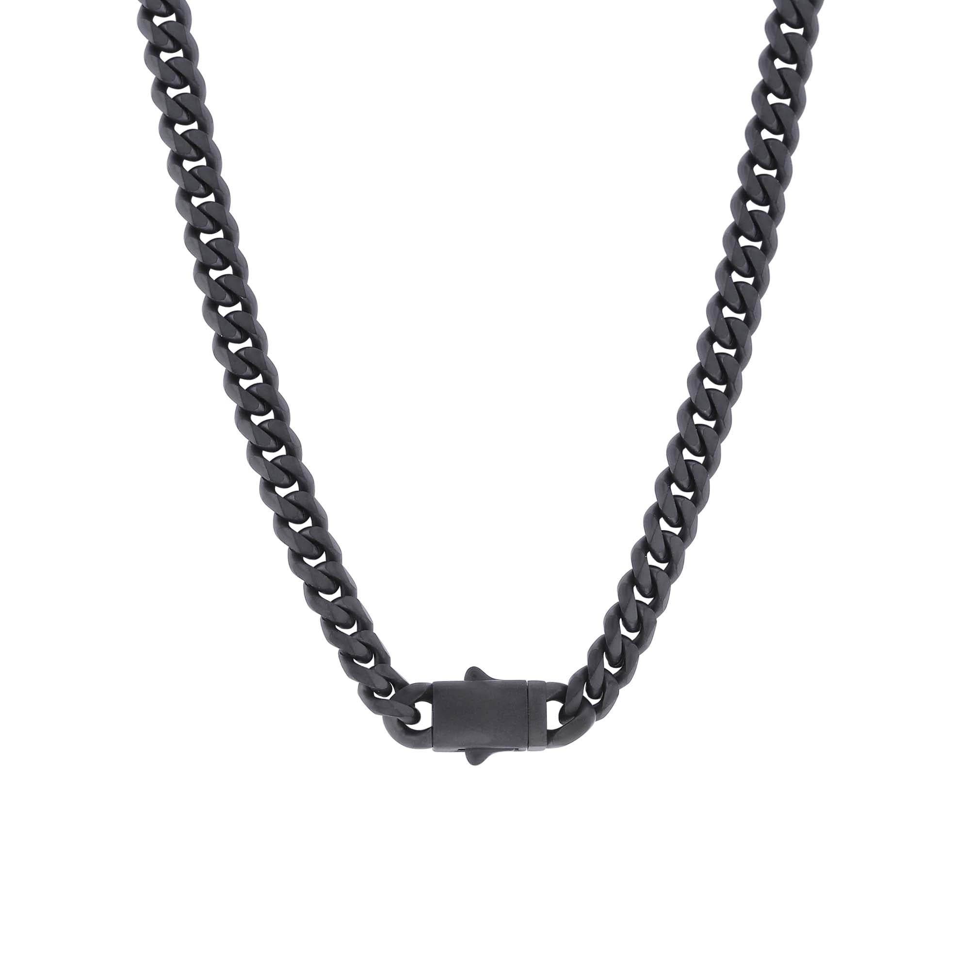 Metairie Stainless Steel & Gold Plated Curb Chain Necklace