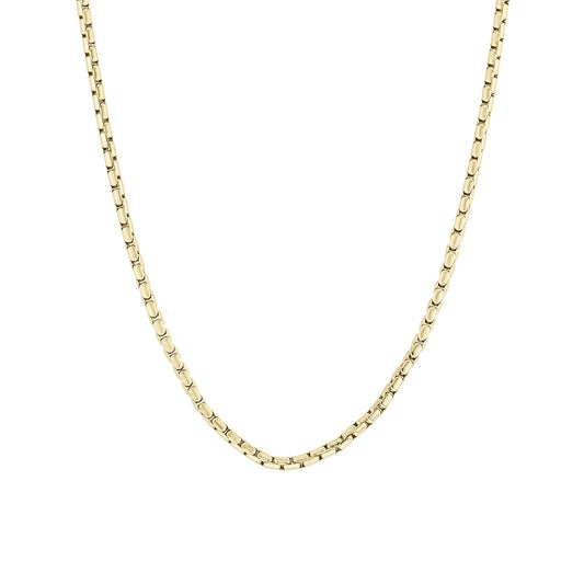 Wilson Stainless Steel Box Chain Necklace