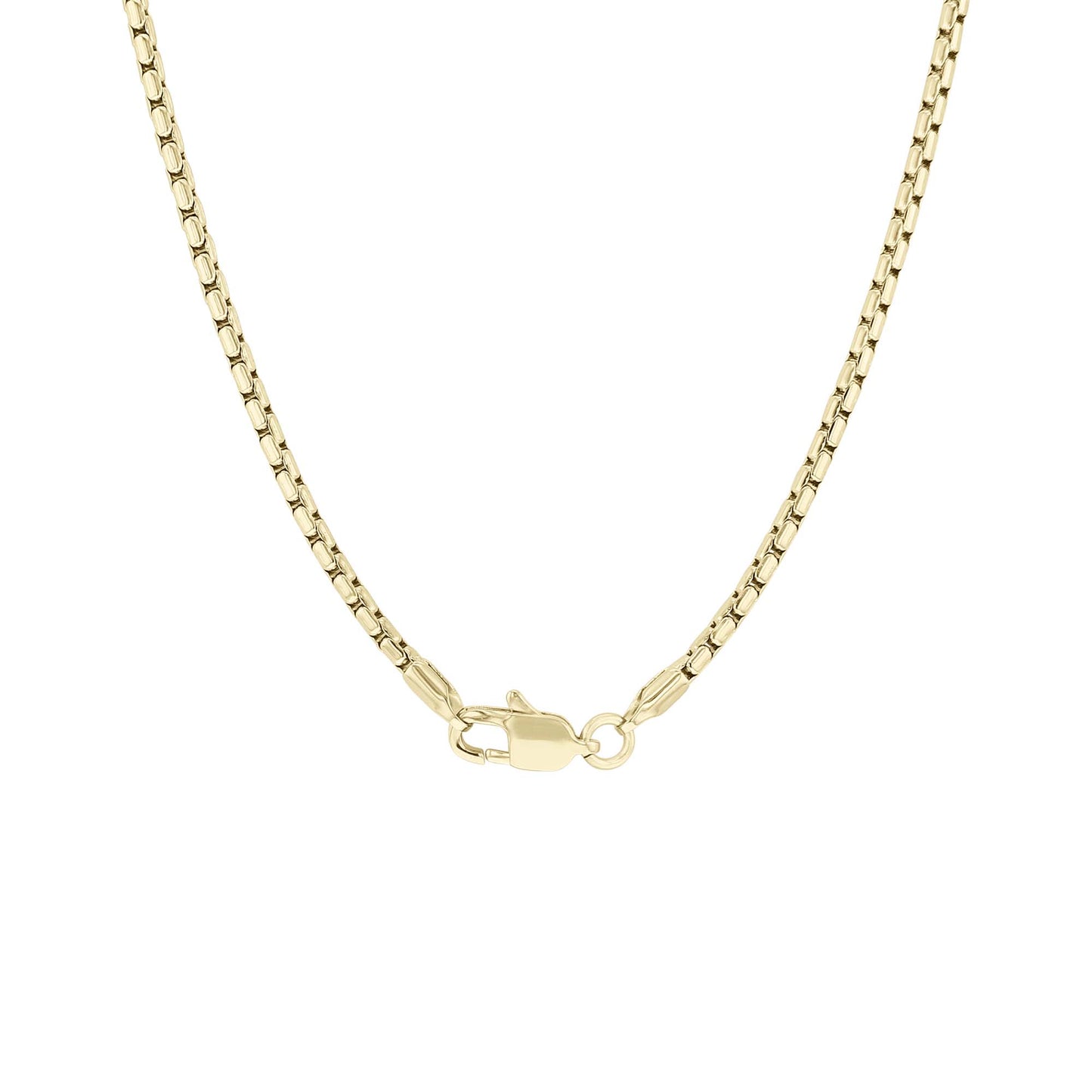 Wilson Stainless Steel Box Chain Necklace