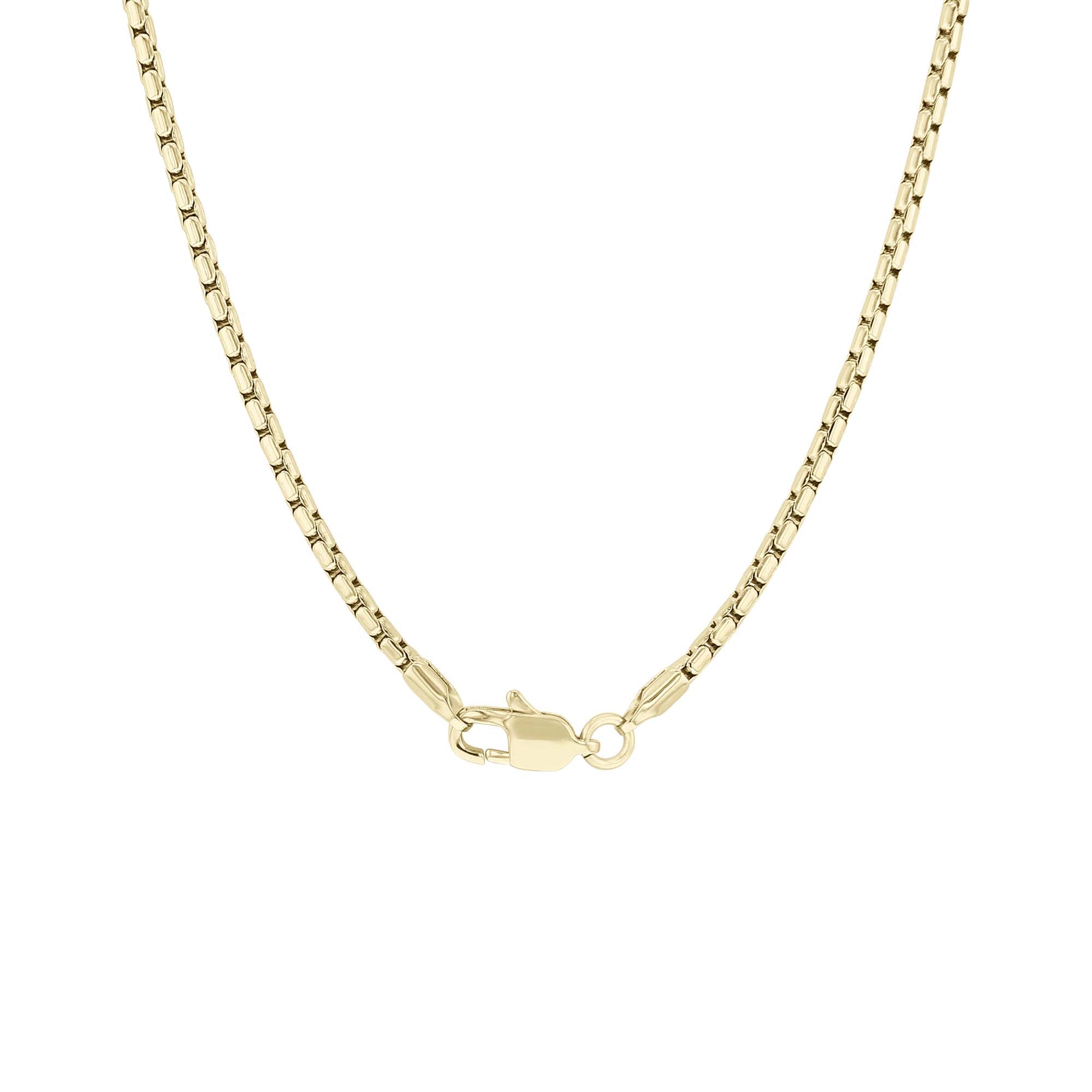 Wilson Stainless Steel Box Chain Necklace