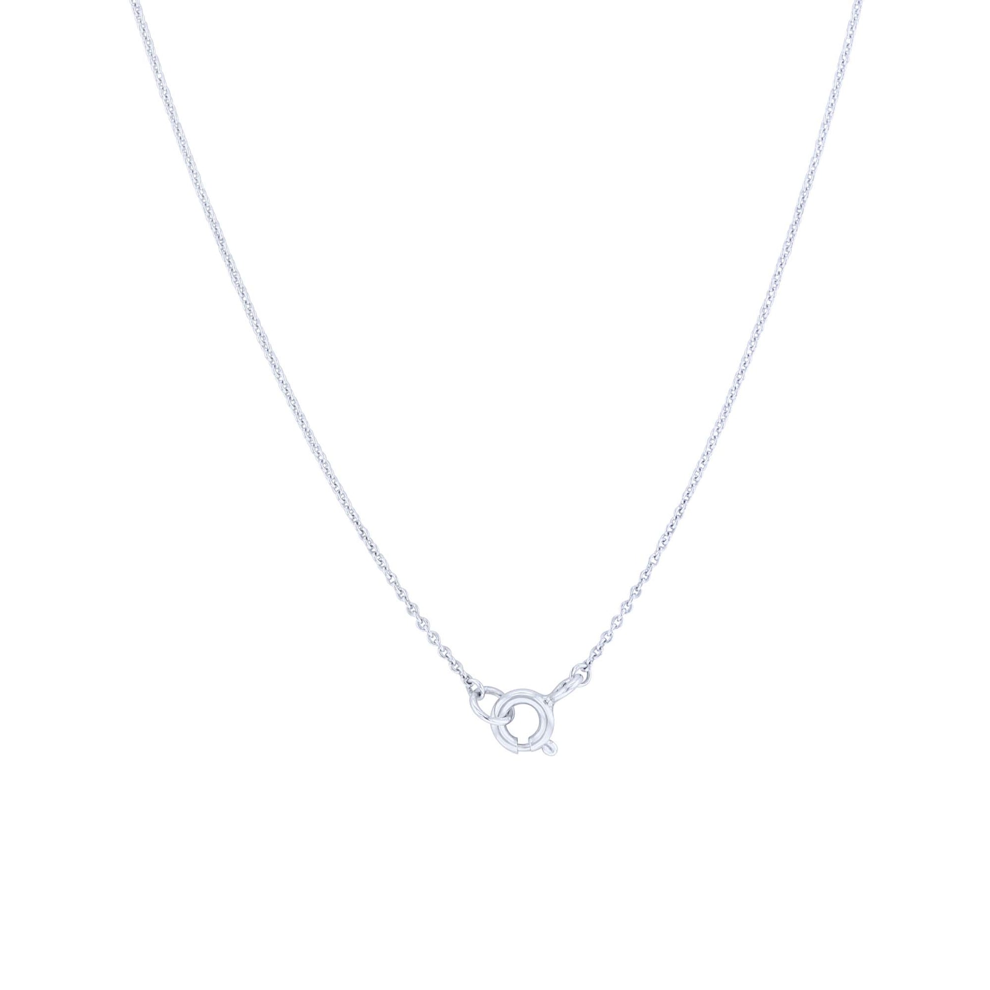 Silver Dragonfly Diamond Necklace
